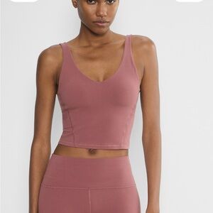 Butter Verve Sports Tank - Opera Rose